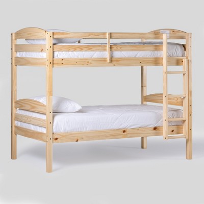 Twin Over Twin Solid Wood Kids' Bunk Bed - Saracina Home