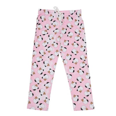 Squishmallows Cam The Cat Women's Cradle Pink Sleep Pajama Pants