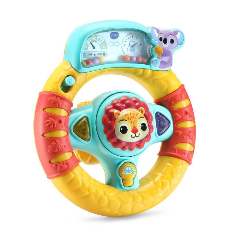 VTech Grip &#38; Go Steering Wheel Baby Toy, 6 of 8