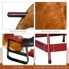 INFURNIC Baby Walkers Kids Spring Rocking Horse Rodeo Bull with Realistic Sounds for Children, Brown, 39.3"*23.5"*30.3" - 4 of 4