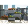 Southern Patio FlexSpace Tiered Modular Grey Raised Garden Bed Planter - Southern Patio - image 2 of 4