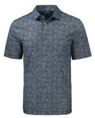 Cutter & Buck Pike Constellation Print Stretch Mens Polo Shirt : Target