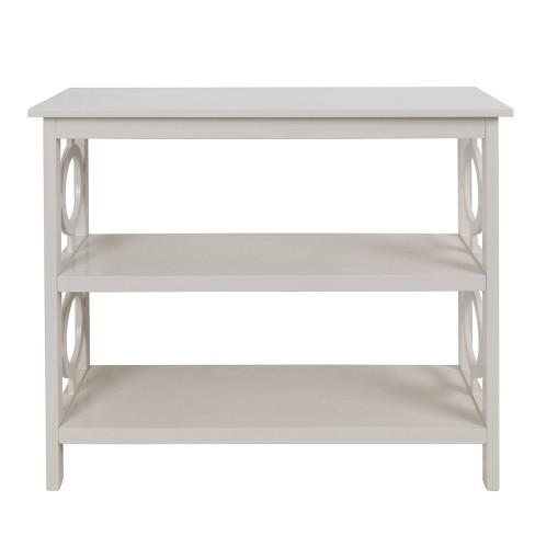 Shelf Bookcase White Decor Therapy, Target Mixed Material 3 Shelf Bookcase