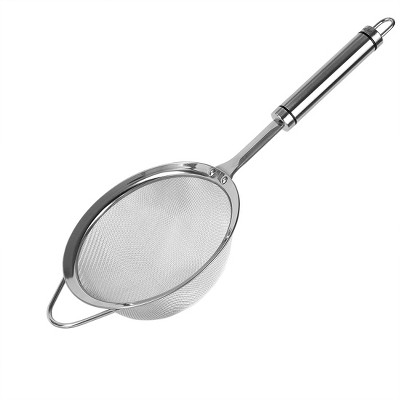 Unique Bargains Kitchenware 5.7 Dia Wire Stainless Steel Colander Spoon  Strainers Silver Tone 1pc : Target