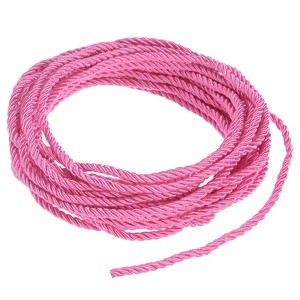 Unique Bargains Soft Polyester Decorative Cord Twisted Rope Trim 1 Pc - 1 of 4