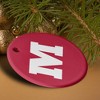 Monmouth College Primary Logo Porcelain Holiday Christmas Tree Ornament  2.8" (7.1 cm) - 4 of 4