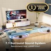 Itopfox 7.1ch Sound Bar with Subwoofer, Virtual Surround Sound System for TV, Includes 4 Surround Speakers, 330W Peak Power, App Control, Opt/AUX/BT - 2 of 4