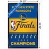 Trends International NBA Golden State Warriors - 2022 Finals Logo Framed Wall Poster Prints - 3 of 4