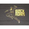 Black Adam Gold Line Art and Logo Black T-Shirt Toddler Boy to Youth Boy - 2 of 2