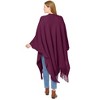 Woman Within Plus Size Fringed Cape - 3 of 4