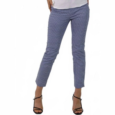 Women's Matilda Cropped Split Ankle Pants - Coco Indigo L