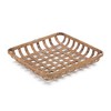 Set of 2 Bamboo Trays – Natural Finish – 3.25"H – Decorative & Functional – By Melrose - 2 of 4