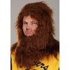 HalloweenCostumes.com Medium Men Fun Costumes Teen Wolf Costume for Men | Teen Wolf Jersey, Werewolf Costume Wolf Costume For Men, Brown/Yellow - 3 of 4
