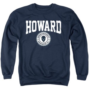Men's Howard University Collegiate Seal Crewneck Sweatshirt - 1 of 4