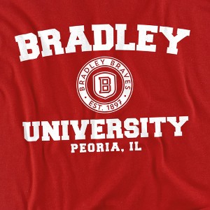Men's Bradley University Official Circle Logo T-Shirt Circle Logo - 1 of 4