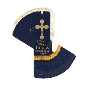 Dicksons Do All Things 6 x 1.5 Inch Cardstock Keepsake Tassels Bookmarks Pack of 12 - 1 of 4