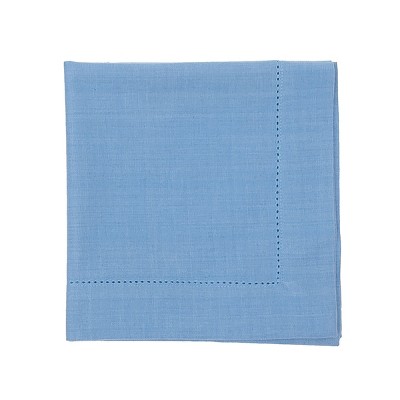 C&F Home Hemstitch Cornflower Napkin Set of 6