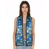 Anna-Kaci 100% Silk Scarf Long Headscarf Neck Shawls Hair Wraps for Women 6.3 X 57 inches - 3 of 4