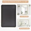 HOMLUX 20"x28"/24"x36"/26"x38" Rectangular Full Length Bathroom Mirror Decorative Mirror with Rounded Corners - image 4 of 4