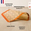 Silpat The Original Perfect Macaron Non-Stick Silicone Baking Mat, 11-5/8" x 16-1/2" - 3 of 4