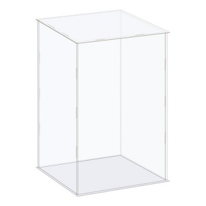 Unique Bargains Acrylic Self-Assembly Dustproof Toy Collectibles Showcase - 1 of 3