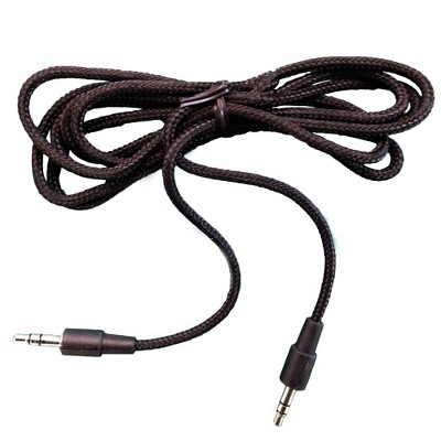 VM Audio 3.5mm Auxiliary Sound Stereo 5-Foot Tablet Smartphone Car Cable, Black