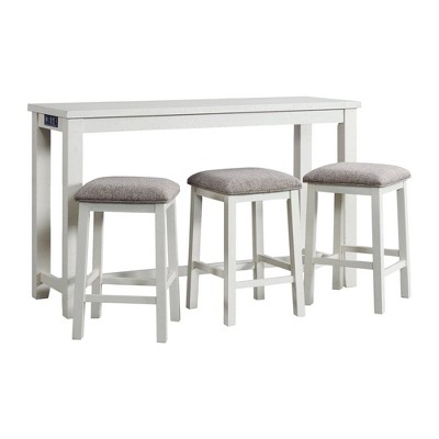 Stanford Multipurpose Dining Table Set White - Picket House Furnishings