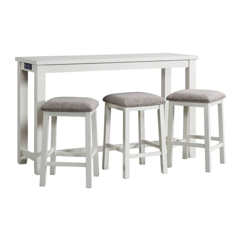 Stanford Multipurpose Dining Table Set White - Picket House Furnishings, 1 of 18