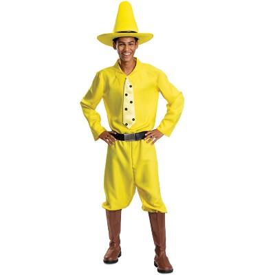 Curious George Person In The Yellow Hat Adult Costume