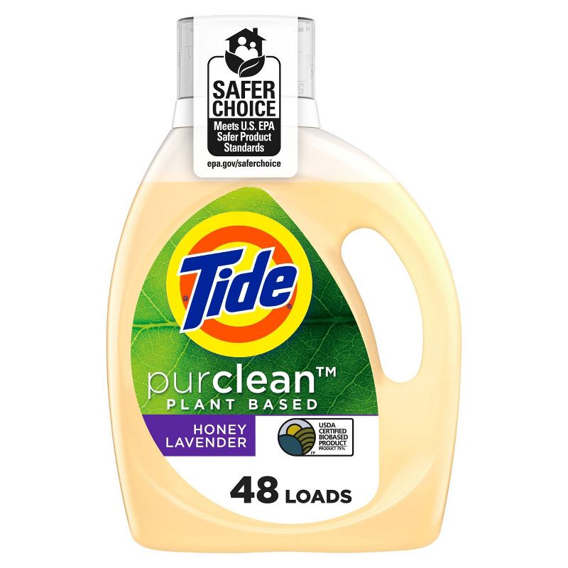 Tide purclean Honey Lavender Liquid Laundry Detergent - 63 fl oz, 1 of 11