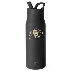 NCAA Colorado Buffaloes Simple Modern Mesa Stainless Water Bottle - 34oz - 1 of 3