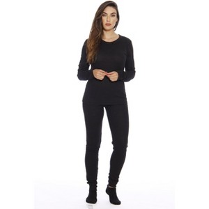 Just Love Women's Thermal Underwear Pajamas Set - 1 of 4