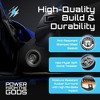 Hifonics Zeus ZS4CX 4 Inch 2 Way 175W Car Audio Coaxial Speakers with Mylar Dome Tweeter and Alpha Cellulose Poly Woofers, Pair - 3 of 4