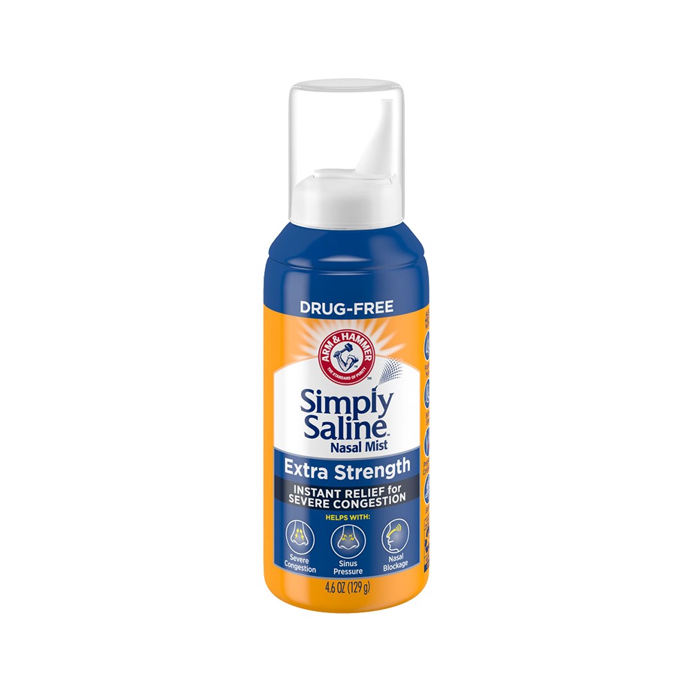 Simply Saline Extra Strength for Severe Congestion Relief Nasal Mist - 4.6oz