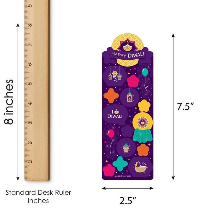 Big Dot of Happiness Happy Diwali - Festival of Lights Party Favor Kids Stickers - 16 Sheets - 256 Stickers, 3 of 8