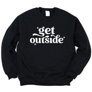 Simply Sage Market Women's Graphic Sweatshirt Get Outside Stars - 1 of 3