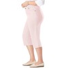 Woman Within Petite Stretch Denim Five-Pocket Capri Jeans - 4 of 4