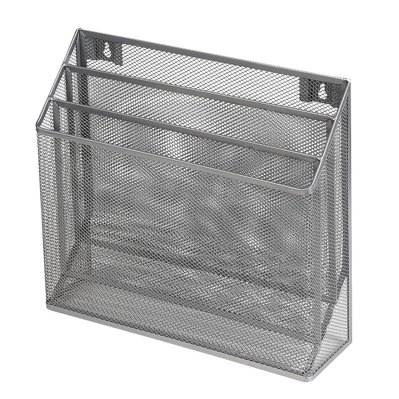 Mesh Hanging File Sorter with Keyholes Silver - Brightroom&#8482;, 2 of 5