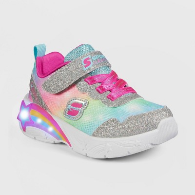 skechers rainbow tennis shoes