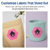 Avery Bright Pink Paper Labels, 2-1/2" x 2-57/64" Hexagon - 3 of 4