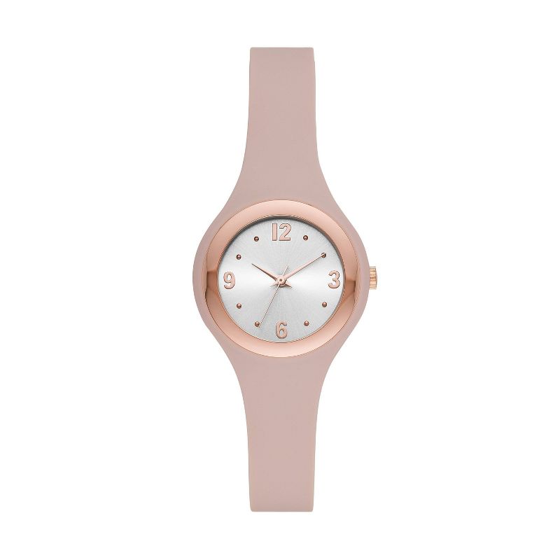 Women's Rubber Unibody Strap Watch - A New Day™, 1 of 8