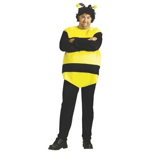Fun World Adult SNL Killer Bees Costume - One Size Fits Most - Yellow - 1 of 2