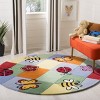Safavieh Kids SFK753 Hand Tufted Indoor Rug - Safavieh - 2 of 3