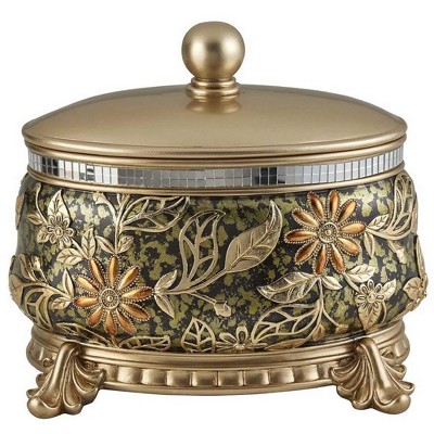 9 Inch Chrysanthemum Resin Jewelry Box