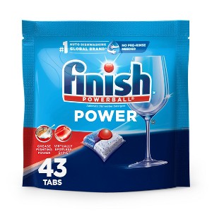 Finish Power Dishwasher Detergent - 1 of 4