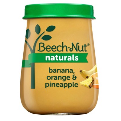 Beech-Nut Naturals Banana Orange & Pineapple Baby Food Jar - 4oz