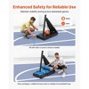 44" Portable Basketball Hoop, 8–10 ft Adjustable Stand for Indoor & Outdoor Play - 4 of 4
