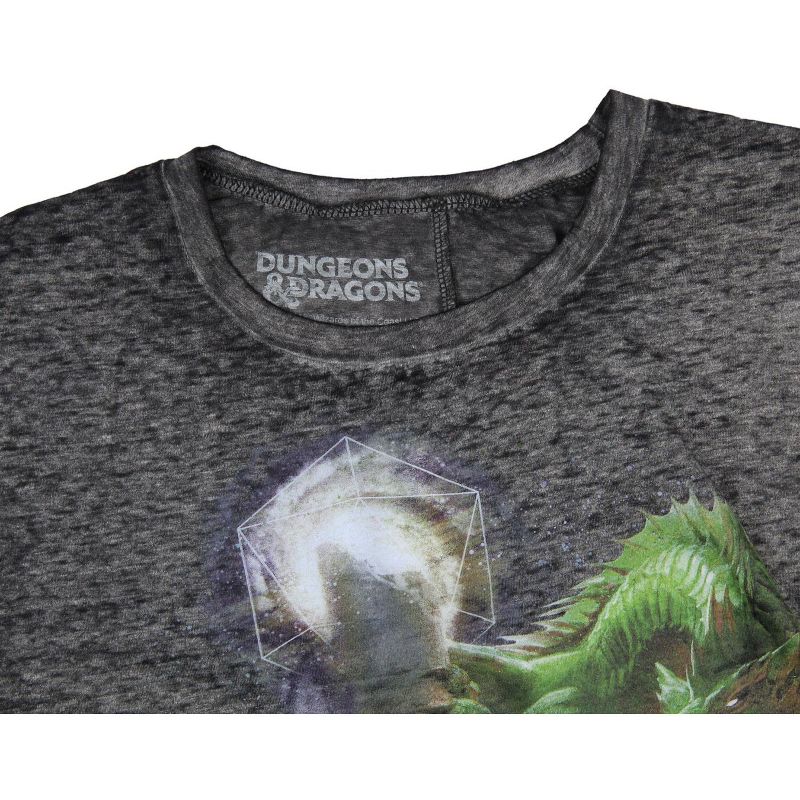 Dungeons And Dragons Junior's Dungeons And Dragons D&D Burnout T-Shirt, 3 of 5