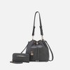 MKF Collection Larissa Vegan Leather Women’s Bucket Hobo Handbag with Wallet by Mia K - 2 of 4