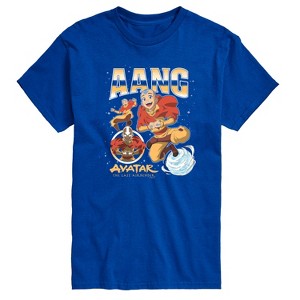 Men's - Avatar: The Last Airbender - Aang Collage Short Sleeve Graphic T-Shirt - 1 of 4